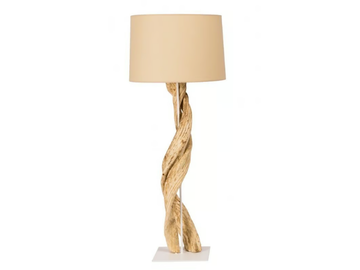 LIANA - Wooden table lamp by Flam & Luce - view 3